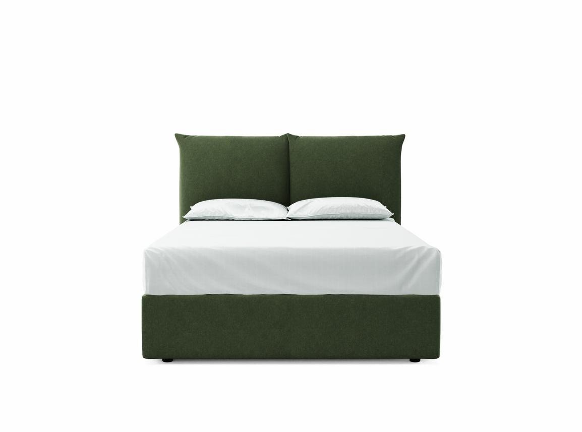 Willow Double Ottoman In Grass fabric