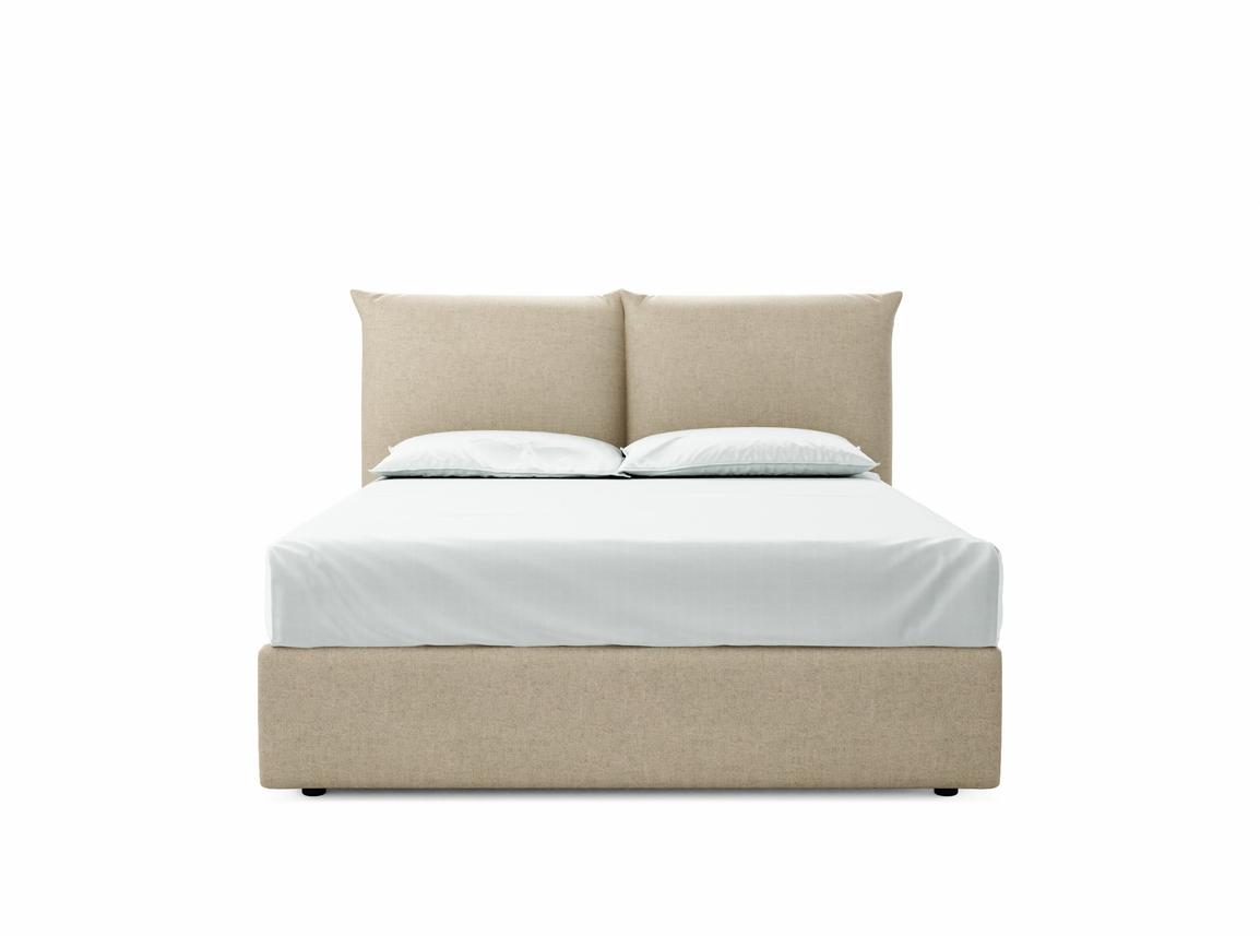Willow King Size Ottoman In Granola fabric