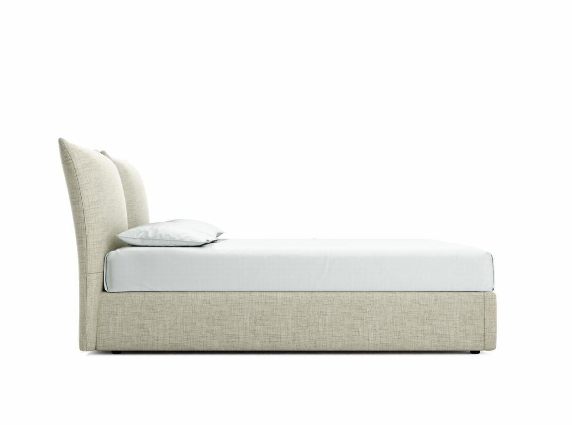 Willow King Size Ottoman In Dove fabric