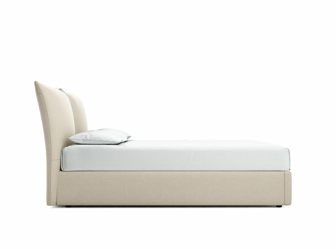 Willow King Size Ottoman In Oatmeal fabric
