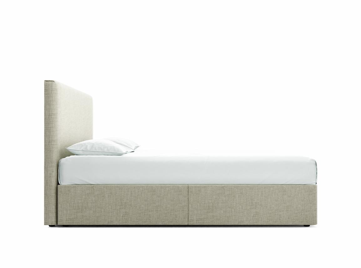 Burdock (Mid) Super King Size Divan In Dove fabric