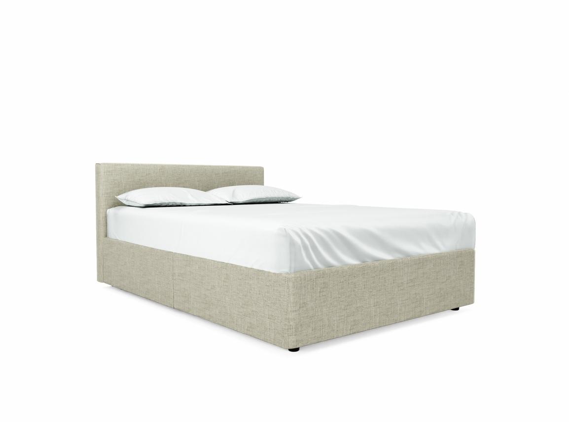 Burdock (Short) Double Divan In Dove fabric