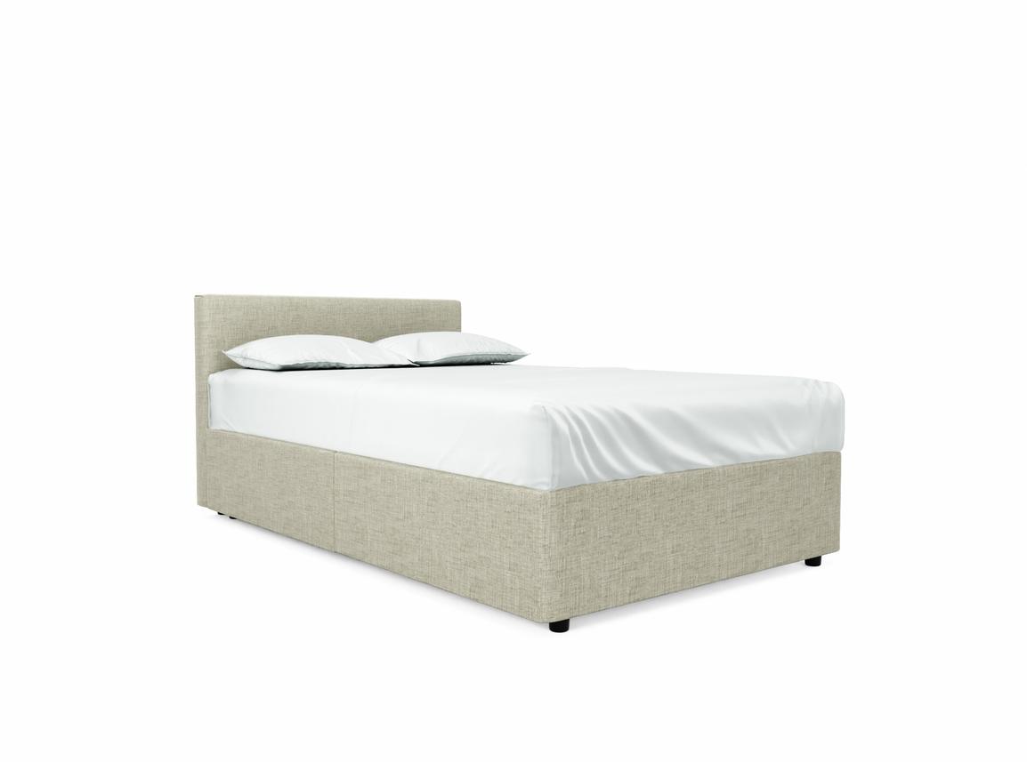 Burdock (Short) Small Double Divan In Dove fabric