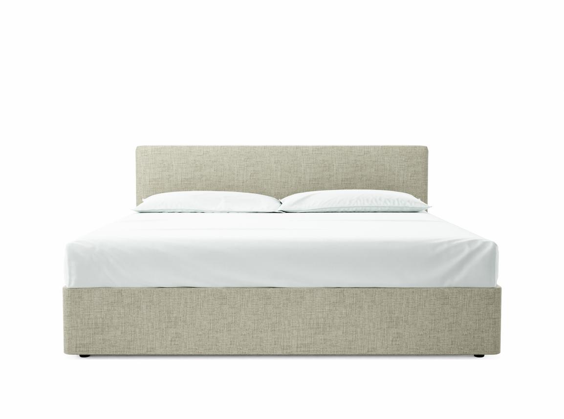 Burdock Emperor Divan In Dove fabric