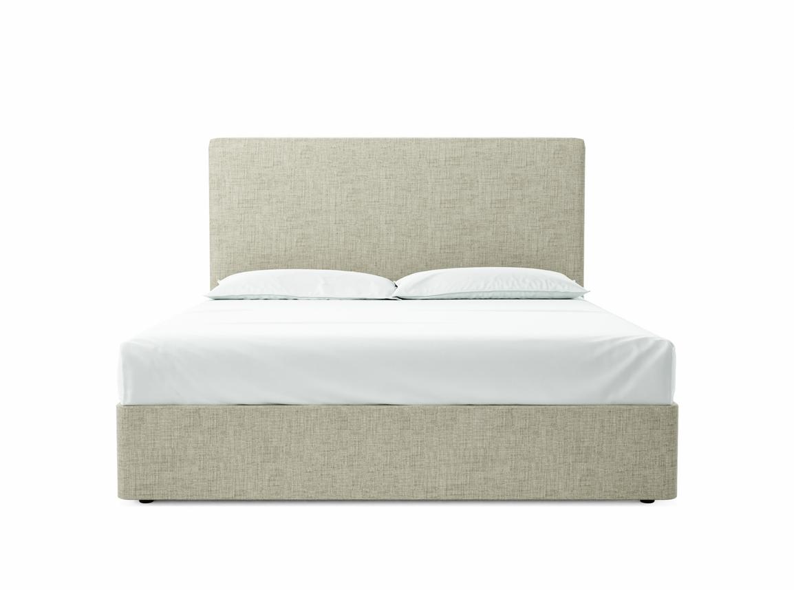 Burdock (Tall) Super King Size Divan In Dove fabric