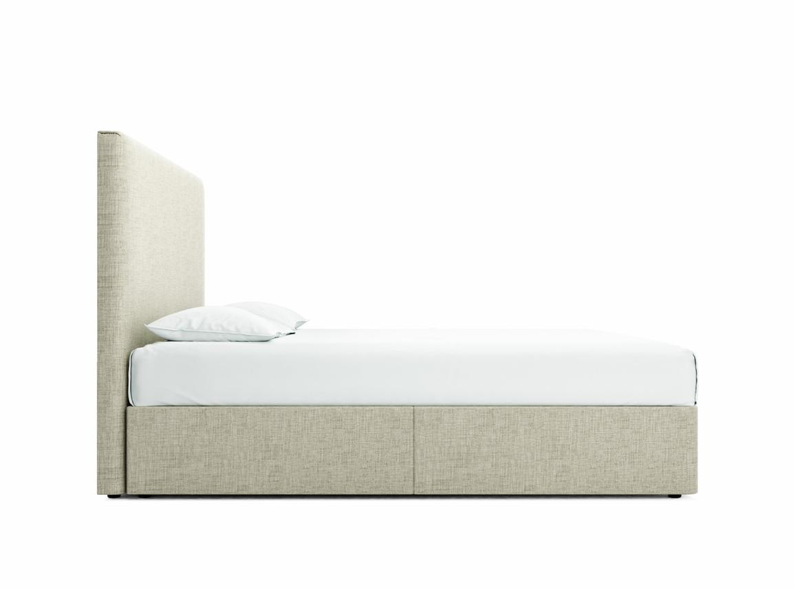 Burdock (Tall) Super King Size Divan In Dove fabric
