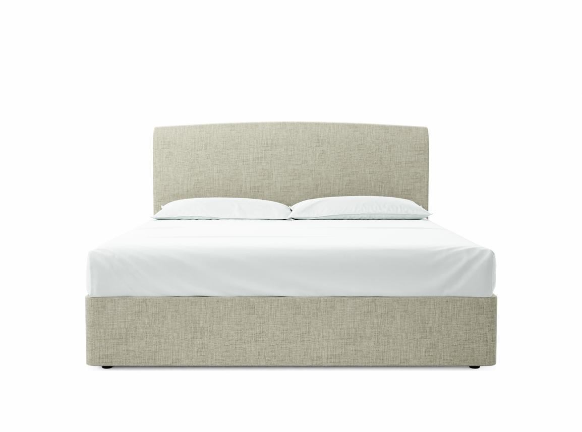 Dahlia Super King Size Divan In Dove fabric