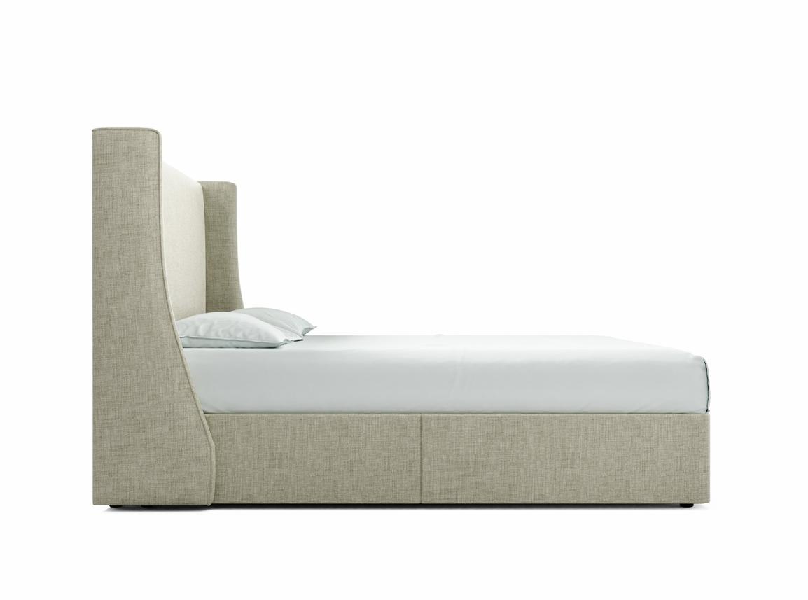 Holly Super King Size Divan In Dove fabric
