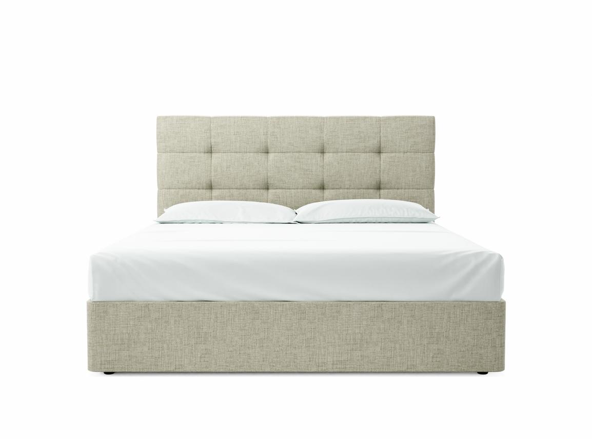 Iris Super King Size Divan In Dove fabric