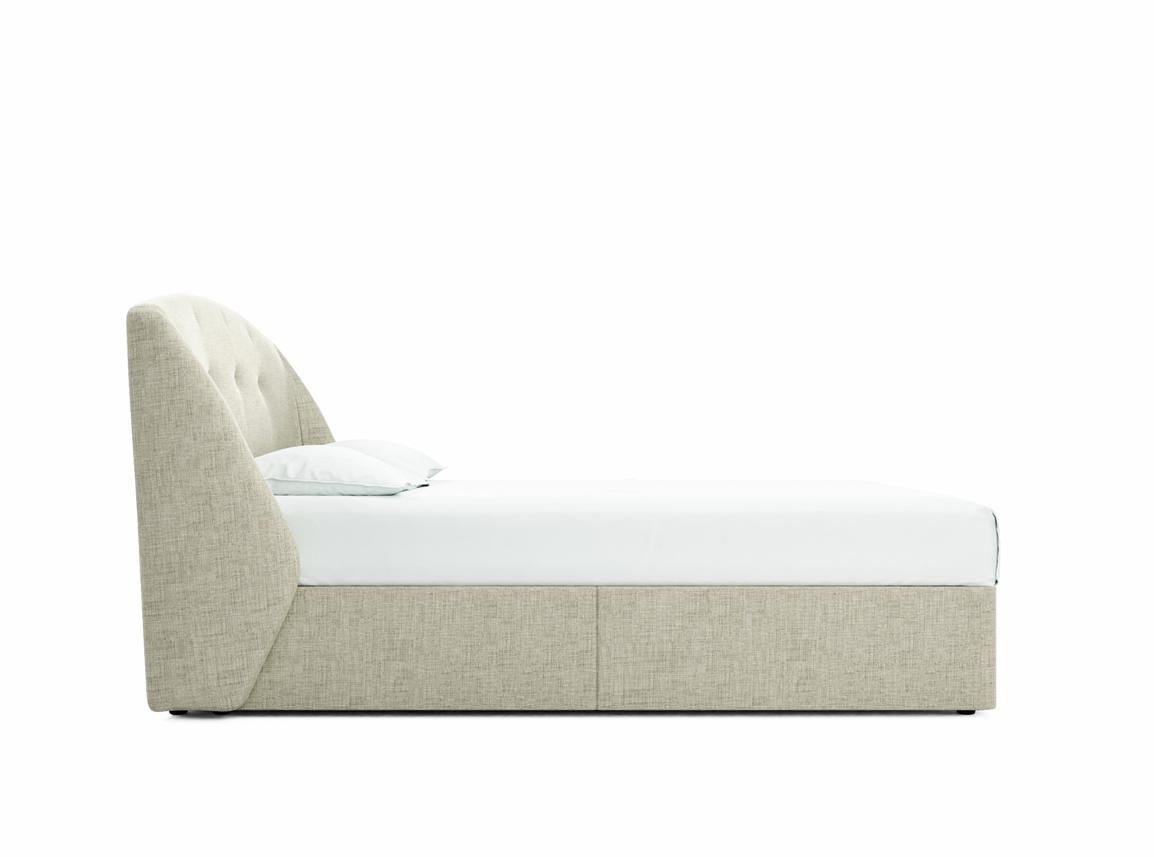 Jasmine King Size Divan In Dove fabric