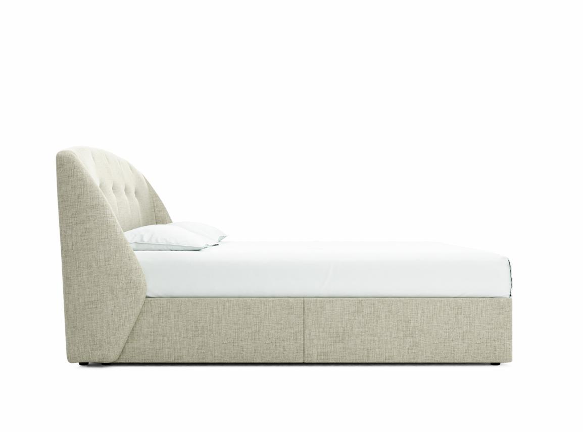 Jasmine Super King Size Divan In Dove fabric