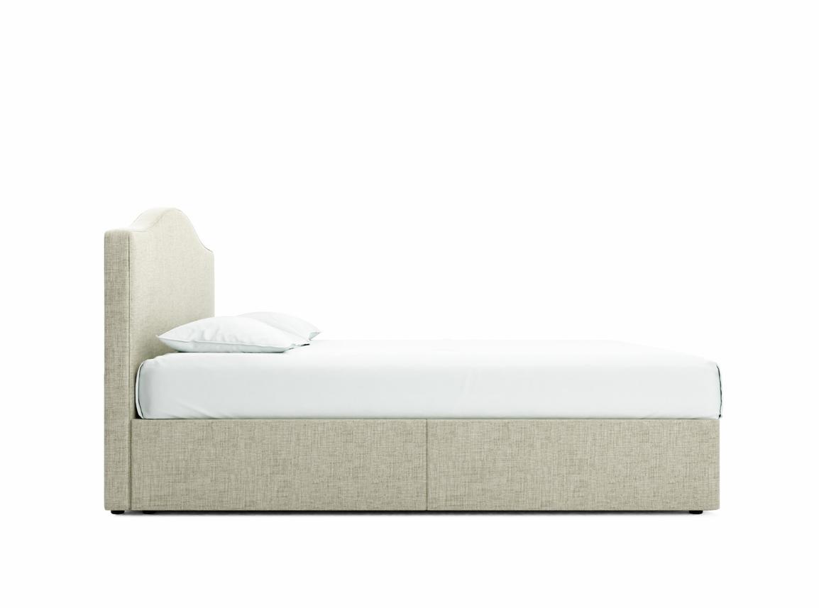 Primrose Super King Size Divan In Dove fabric