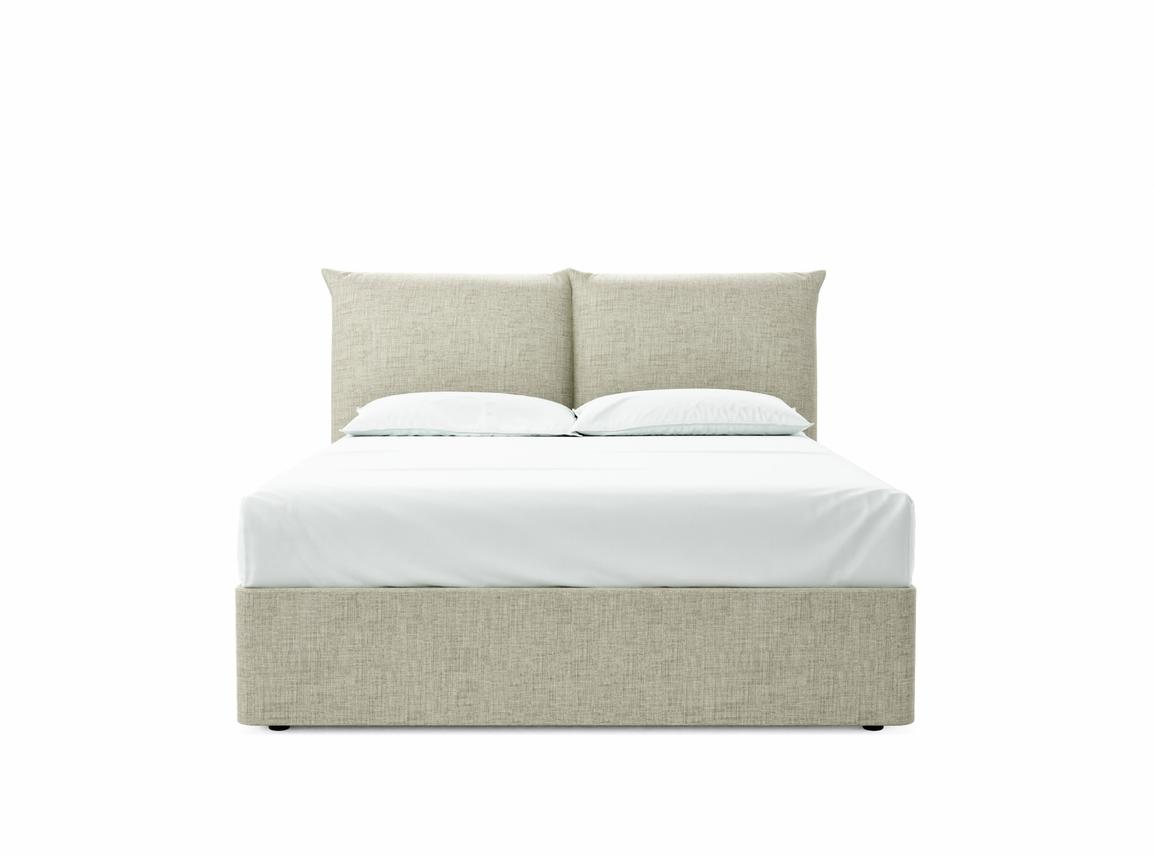 Willow King Size Divan In Dove fabric