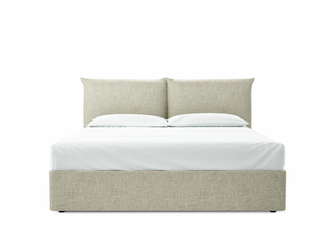 Willow Super King Size Divan In Dove fabric