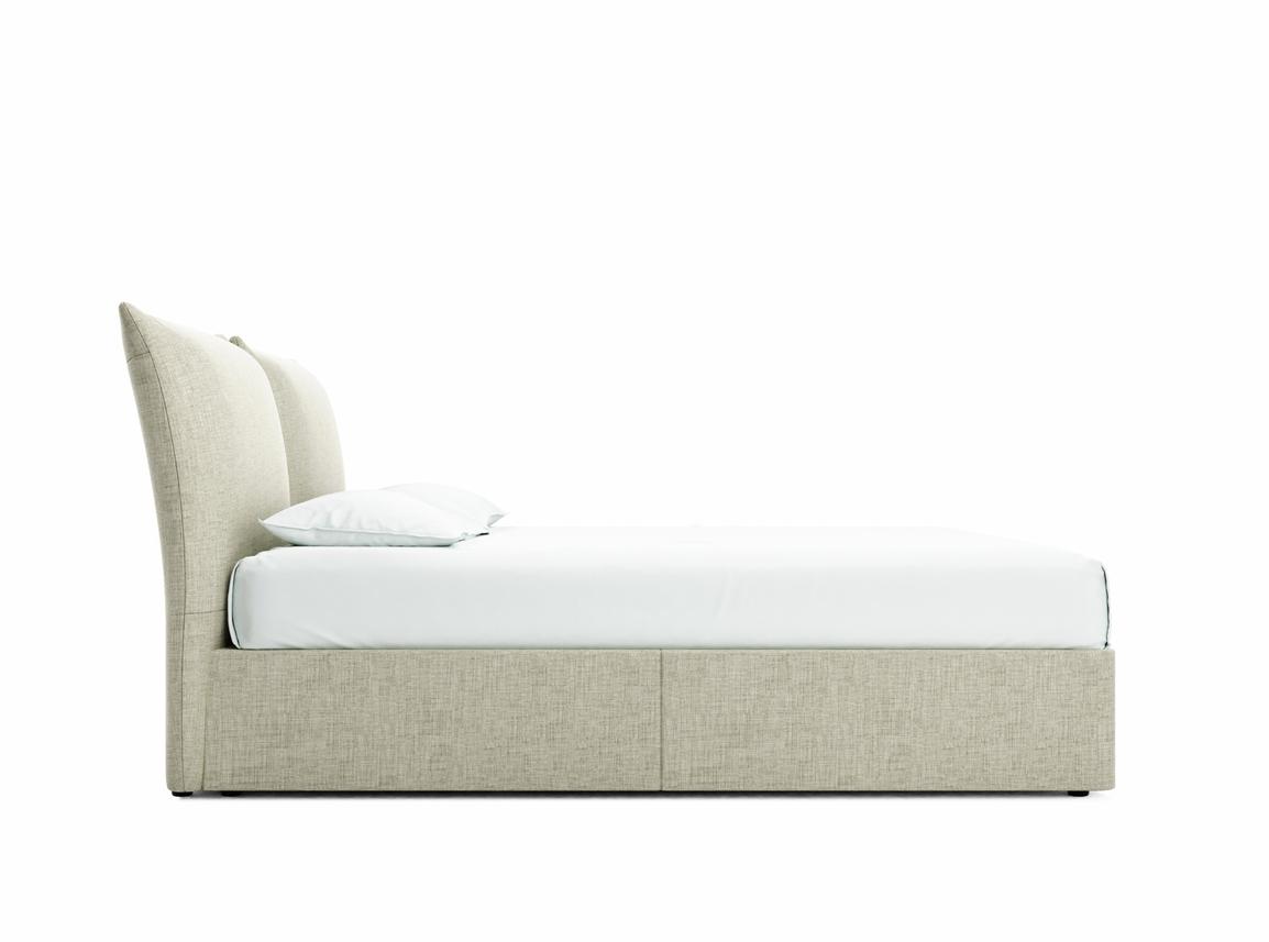 Willow Super King Size Divan In Dove fabric