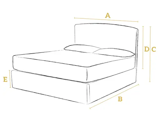 Dahlia Ottoman Dimensions