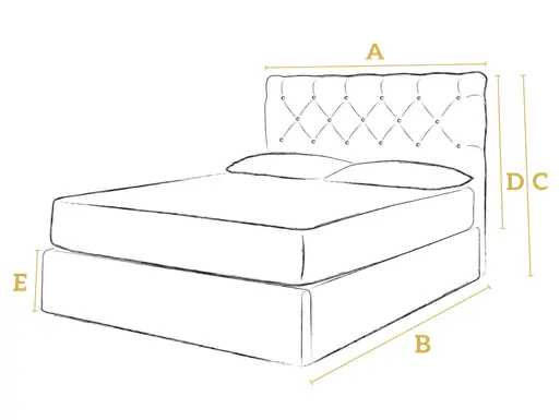 Foxtail Ottoman Dimensions
