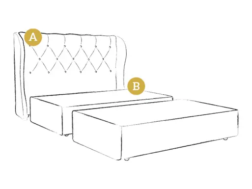 Camelia Divan Components