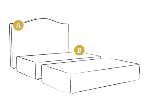 Rose Divan Components