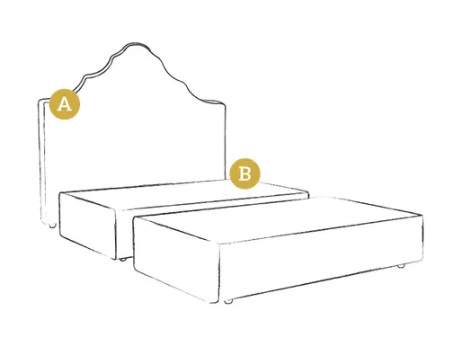 Rose Divan Components