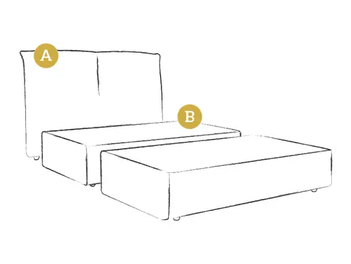 Willow Divan Components