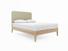 Sage Double Bed Frame In Dove fabric