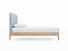 Sage King Size Bed Frame In Lulworth fabric