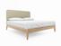 Sage Super King Size Bed Frame In Dove fabric