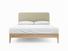 Sage Super King Size Bed Frame In Dove fabric