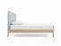 Sage Super King Size Bed Frame In Glacier fabric