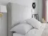 Burdock (Tall) European King Size Bed Frame In Dove fabric