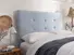 Iris Double Divan In Dove fabric