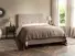 Poppy Single Bed Frame In Dove fabric
