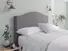 Primrose Super King Size Bed Frame In Dove fabric