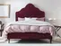 Rose Super King Size Bed Frame In Dove fabric