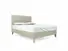 Burdock Double Bed Frame In Dove fabric