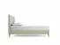 Burdock Double Bed Frame In Dove fabric