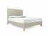 Burdock (Mid) King Size Bed Frame In Dove fabric