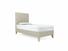 Burdock (Mid) Single Bed Frame In Dove fabric