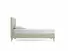 Burdock Single Bed Frame In Dove fabric