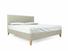 Burdock Super King Size Bed Frame In Dove fabric