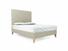 Burdock (Tall) Double Bed Frame In Dove fabric