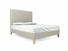 Burdock (Tall) King Size Bed Frame In Dove fabric