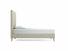 Burdock (Tall) Single Bed Frame In Dove fabric