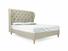 Camelia King Size Bed Frame In Dove fabric