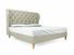 Camelia Super King Size Bed Frame In Dove fabric
