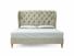 Camelia Super King Size Bed Frame In Dove fabric