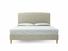 Dahlia Super King Size Bed Frame In Dove fabric