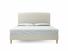 Dahlia Super King Size Bed Frame In Shell fabric