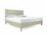 Daisy Super King Size Bed Frame In Dove fabric